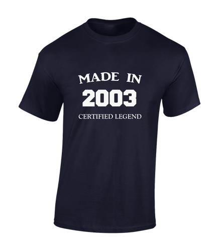Shirt uomo made 2003 - made,