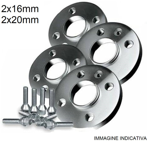 Kit distanziali 16mm 20mm - 4, 16mm+20mm