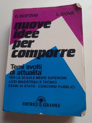 Nuove idee per comporre - , •