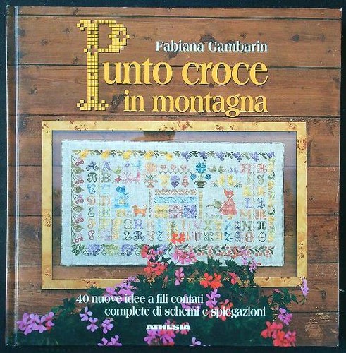 Punto croce montagna - punto, in