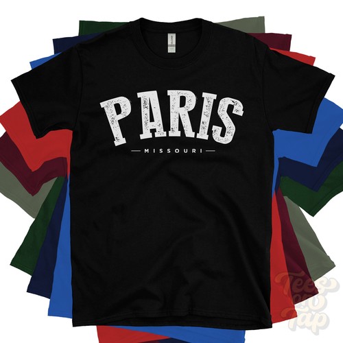 Shirt parigi missouri - t-shirt, monroe