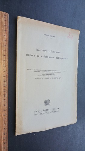 Alfredo niceforo idee nuove - idee, e